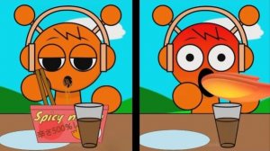 СПРУНКИ МУКБАНГ! ПОЖАЛУЙСТА, НЕ КОРМИТЕ ЭТИМ ОРЕНА!! ЗАБАВНАЯ АНИМАЦИЯ Sprunki