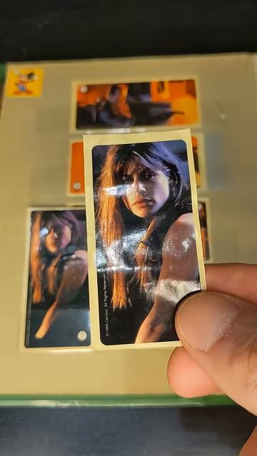 Самая редкая наклейка из жвачки Терминатор серии 94-го