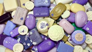 моя коллекция лавандового мыла. unpacking lavender soap