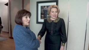 Председатель Совета Федерации РФ с Председателем Милли Меджлиса Азербайджана, 17 апреля 2026 года