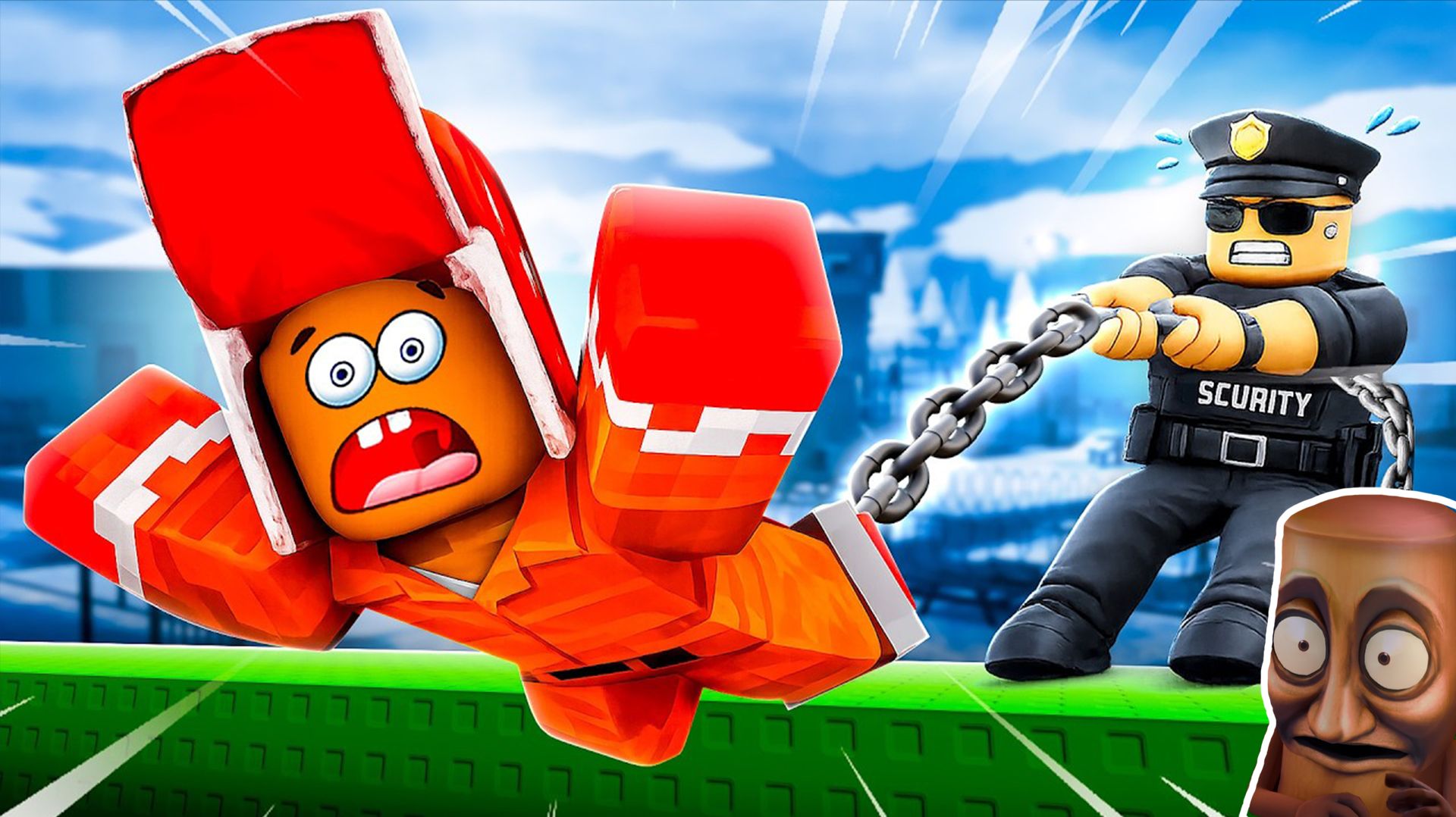 ТУНГ САХУР СМОТРИТ - ТЫ НЕ СМОЖЕШЬ СБЕЖАТЬ ИЗ ТЮРЬМЫ!😱 ЭТО НЕВОЗМОЖНО! РОБЛОКС