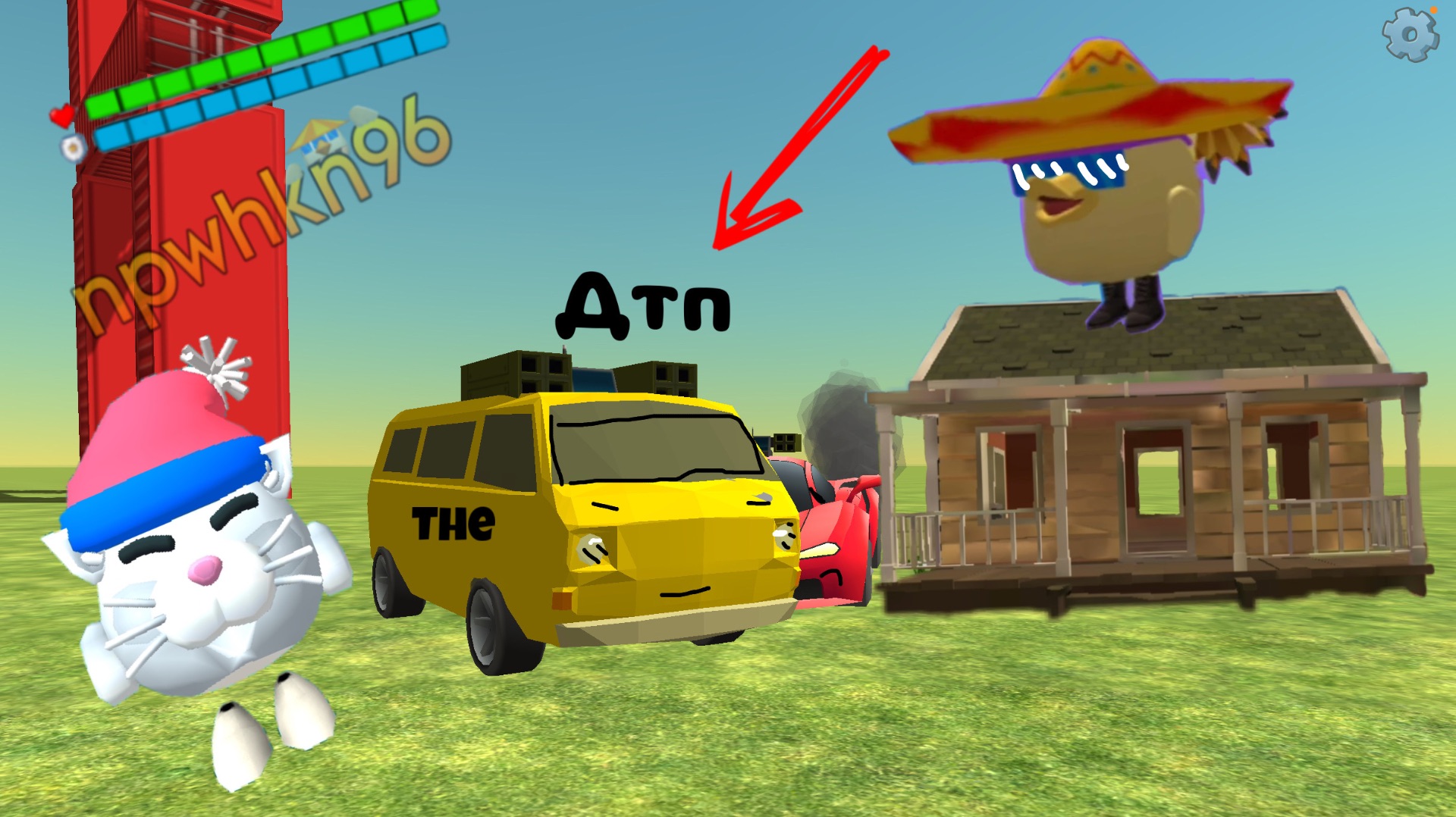 ДТП. ChickenGun 🤩