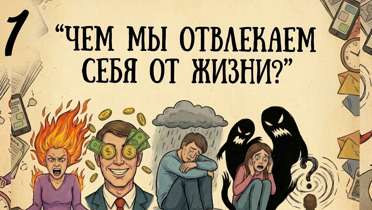 Чем мы отвлекаем себя от жизни 1
