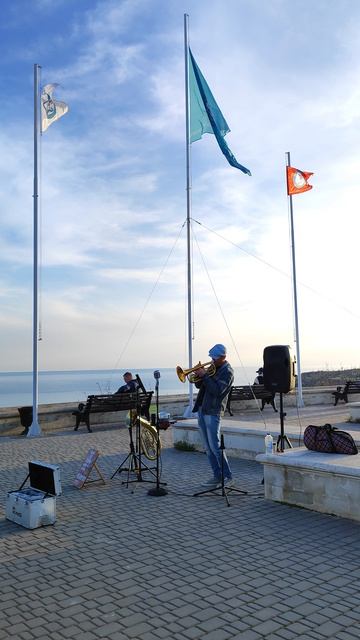 На Фиоленте начал выступать Трубач 