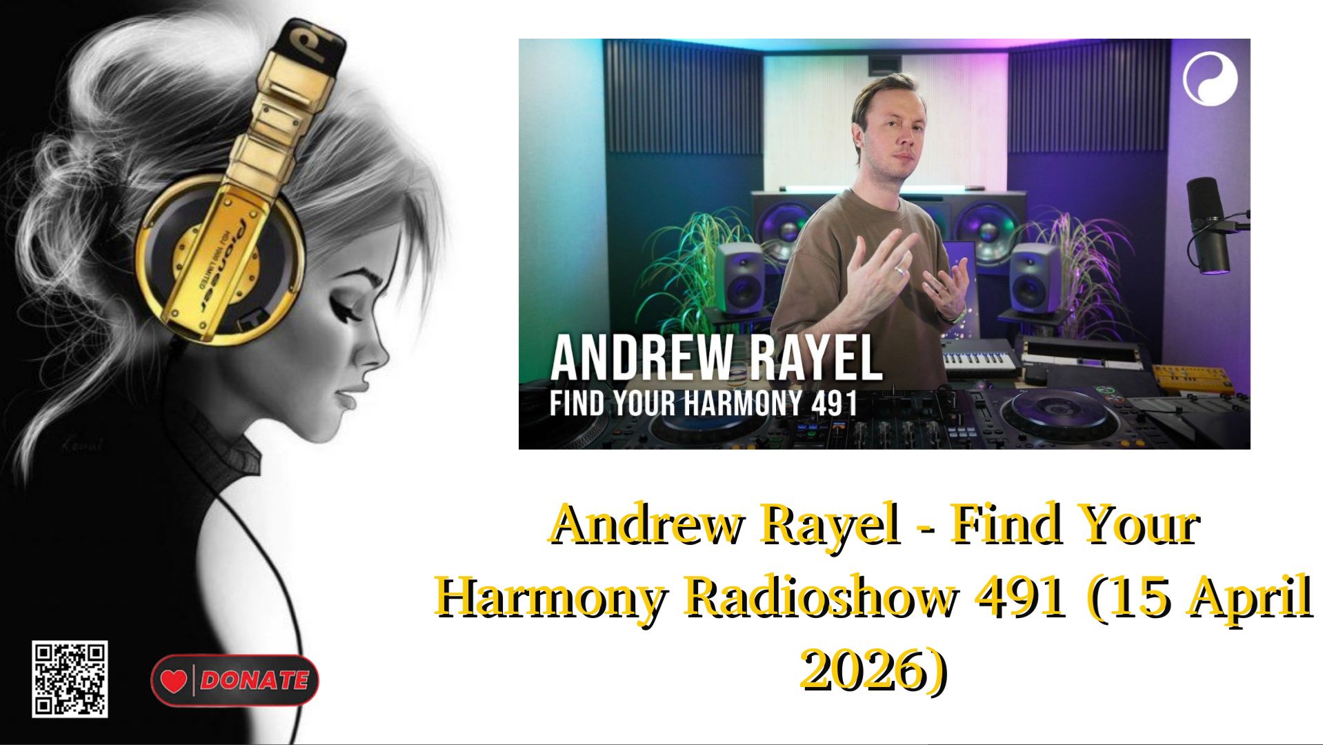 Andrew Rayel - Find Your Harmony Radioshow 491 15 April 2026