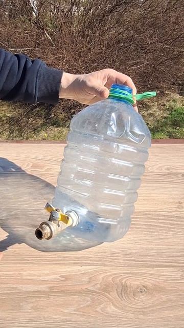 Самоделка Как сделать Умывальник садовый своими руками diy полезныесоветы хитрости врек shorts