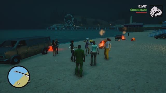 GTA San Andreas Definitive Edition.Добываю фургон с диджейским оборудованием.