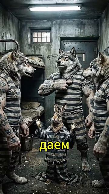 Заяц в тюрьме!