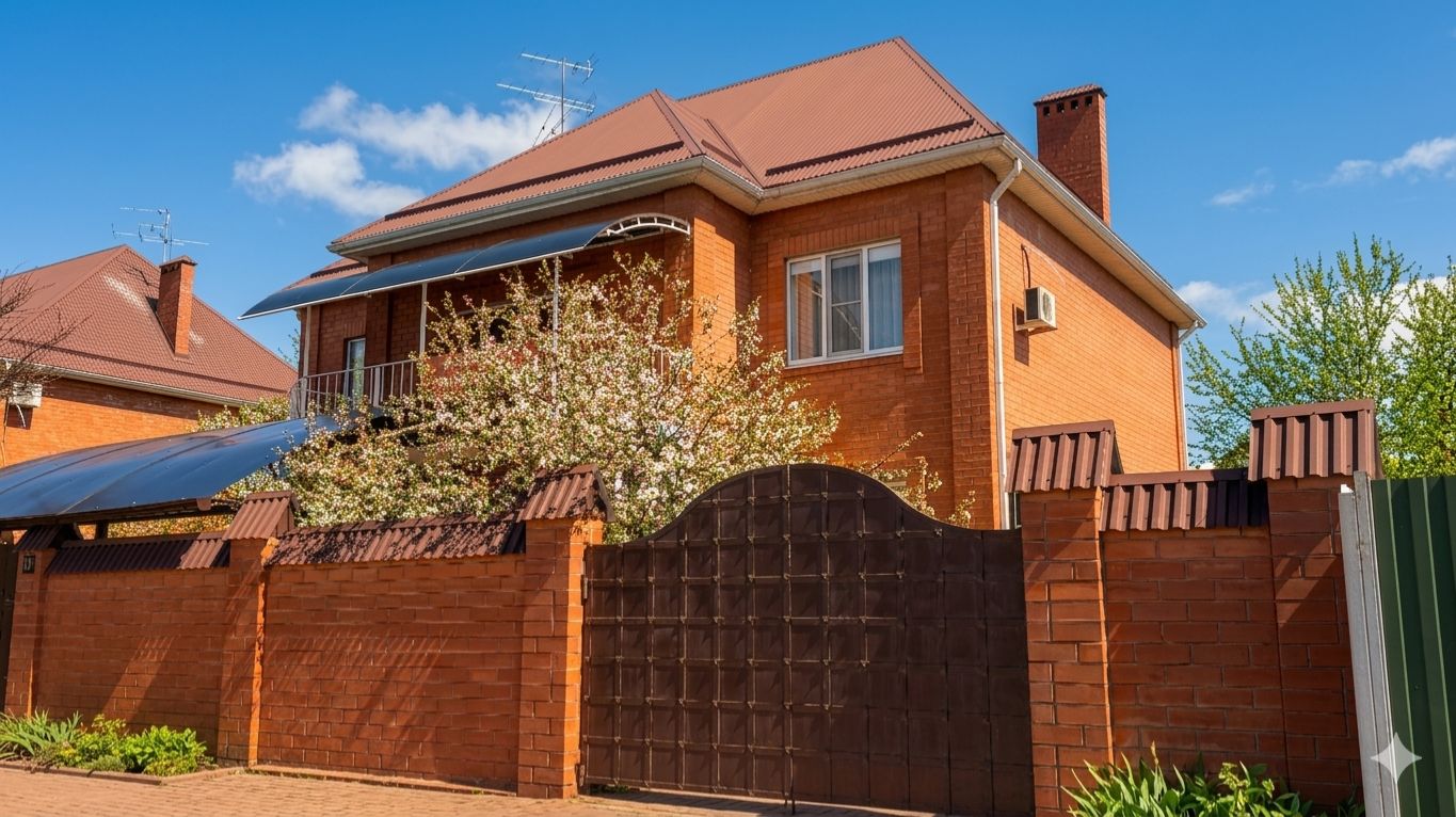 Просторный дом для большой семьи в отличном месте Краснодара!