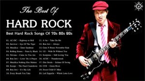 Hard Rock Music ｜ Best Hard Rock Songs Of 70s 80s 90s