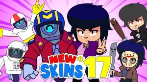 НОВЫЕ ИДЕИ СКИНОВ ДЛЯ СТЮ И БИБИ — BRAWL STARS АНИМАЦИЯ #17
