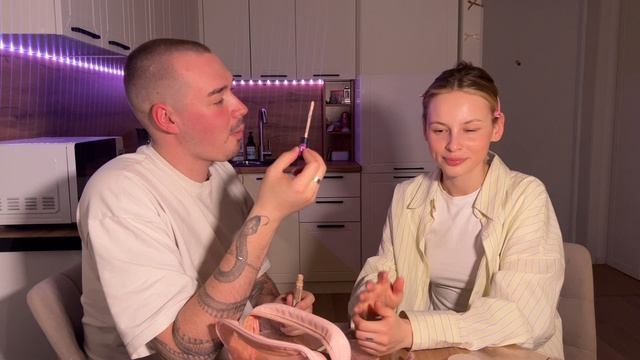 ПОВТОРЯЕМ МАКИЯЖ С РЕФЕРЕНСА  Сможет ли он меня накрасить?...