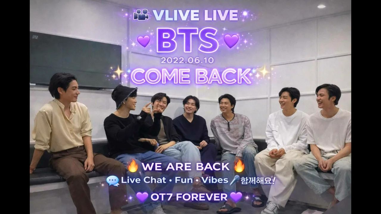 VLIVE Live BTS  2022.06.10 