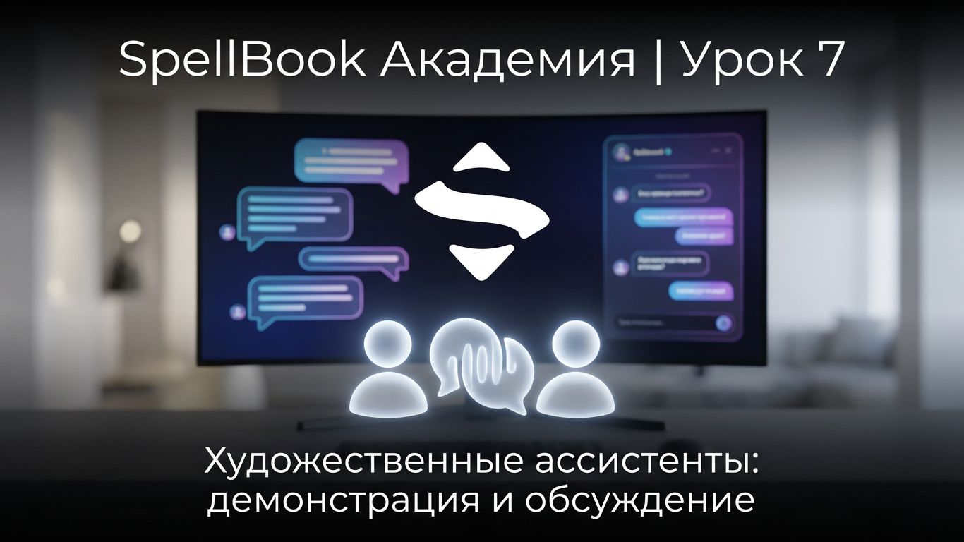 SpellBook Академия | Урок 7 | Художественные ассистенты: демонстрация и обсуждение