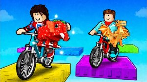 😱СБЕГИ НА ВЕЛОСИПЕДЕ В ОББИ РАДИ БРЕЙНРОТОВ В РОБЛОКС!