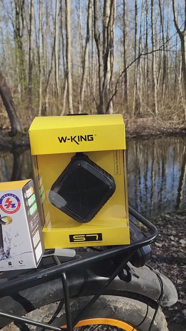 Колонка блютуз беспроводная W-KING S7 3W. Обзор, комплект и тест музыки. Не всё так плохо. Я думал б