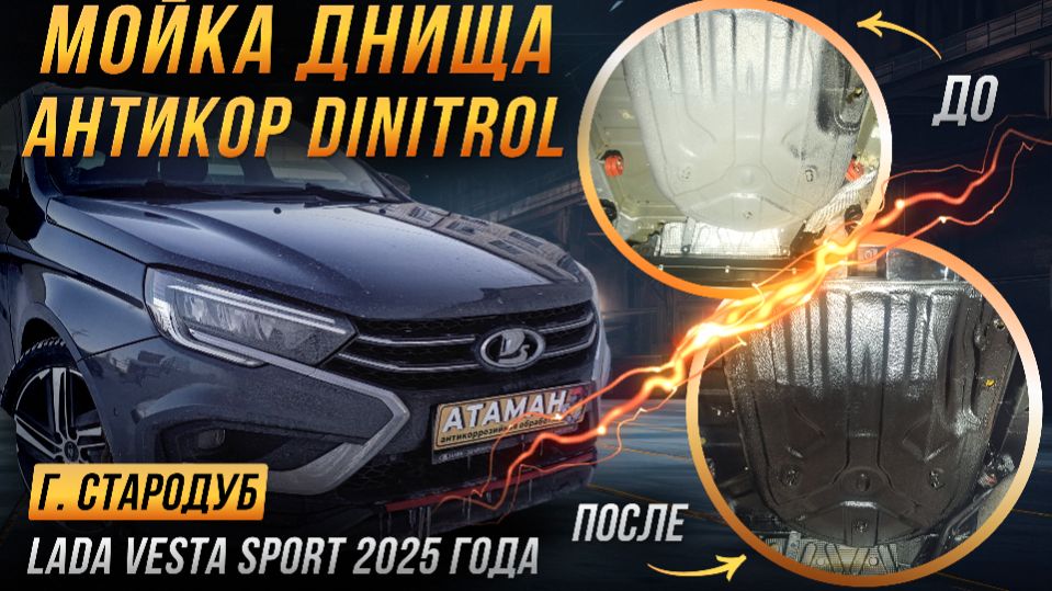 Антикор Lada Vesta Sport 2025 года