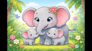 Мама Слониха - Весёлая Песенка