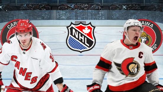 ХОККЕЙ НХЛ 1/8 ФИНАЛА.  КАРОЛИНА - ОТТАВА.  ТЕКСТОВАЯ ОНЛАЙН ТРАНСЛЯЦИЯ