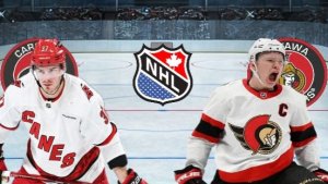 ХОККЕЙ НХЛ 1/8 ФИНАЛА.  КАРОЛИНА - ОТТАВА.  ТЕКСТОВАЯ ОНЛАЙН ТРАНСЛЯЦИЯ