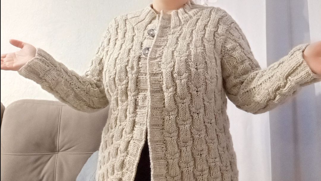 Жакет спицами