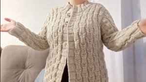 Жакет спицами