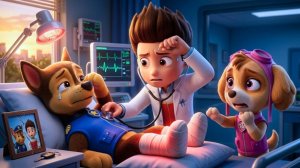 Бедный Чейз! Пожалуйста, очнись, Чейз! — Грустная история. «Щенячий патруль»