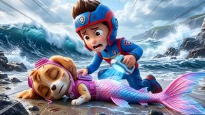 «Щенячий патруль. Полное спасение»: Скай — русалка?