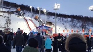 Буксировочная канатная дорога в г. Магадан