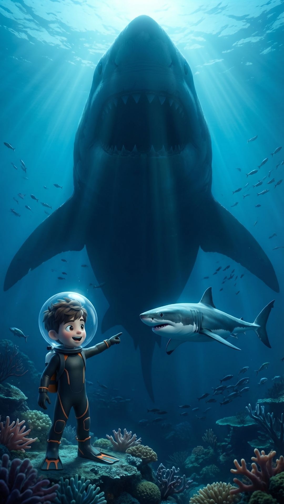 🦈 Кто убил МЕГАЛОДОНА? Самая страшная акула в истории! #мегалодон #акула #океан