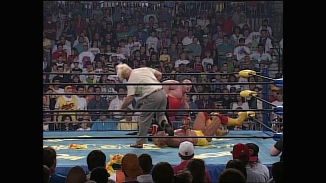 Hulkamania runs wild in WCW  Hulk Hogan PPV main events vs. Flair Vader Giant and MORE!