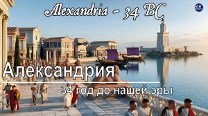 Александрия: Александрийский маяк Город Который Пытался Спасти Человеческие Знания(ИИ-Реконструкция)