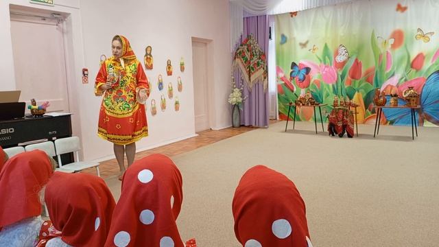 Ника в садике Матрёшки