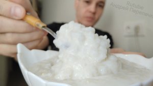 Мукбанг завтрак, видео в 4к.