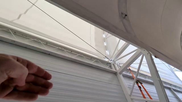 Замена тентов в Чехове МО вторая часть