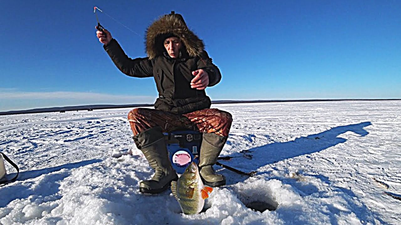 РЫБАЛКА НА ОКУНЯ ЗИМОЙ.