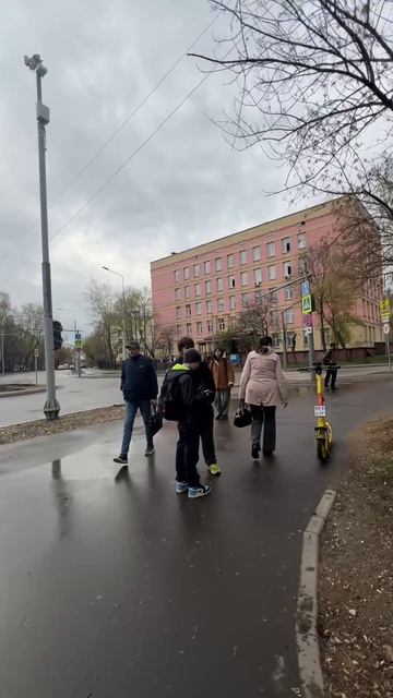 Дорога от метро Люблино выход 1