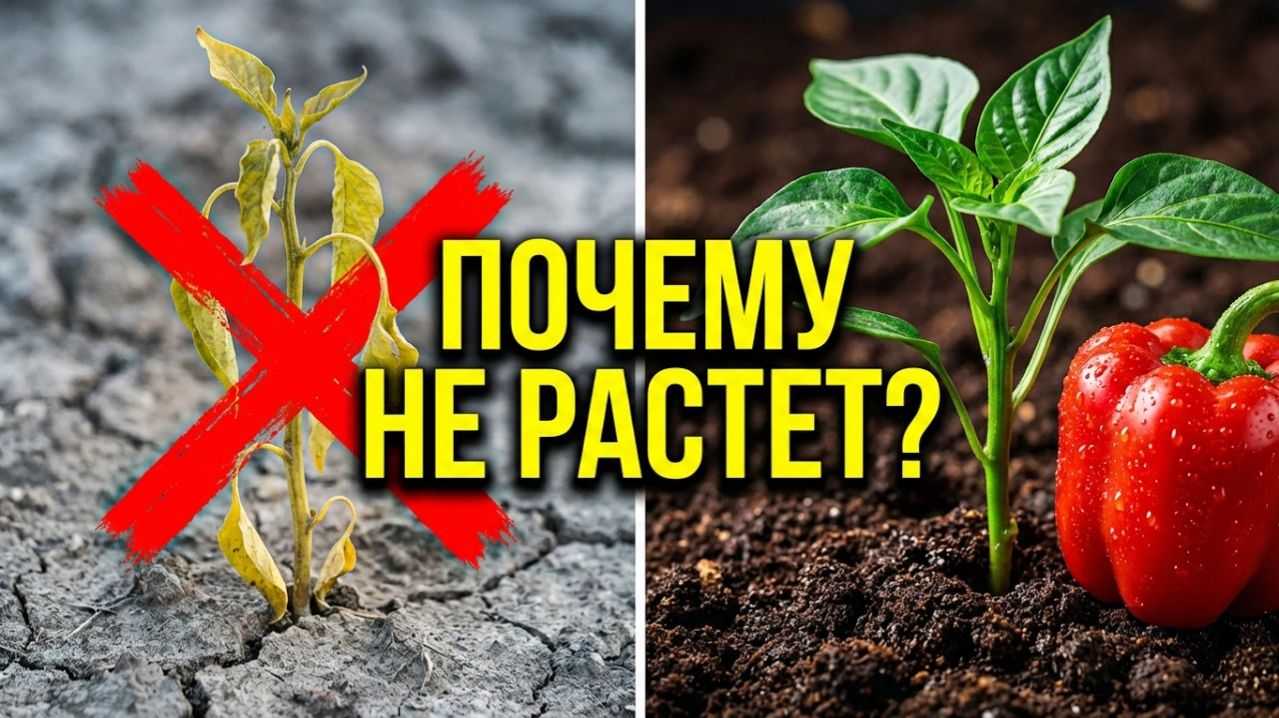 Перец замирает на подоконнике Вот 10 правил, которые спасли мне урожай сотни раз