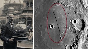 На Луне обнаружили рукотворную стену длинной 200 километров