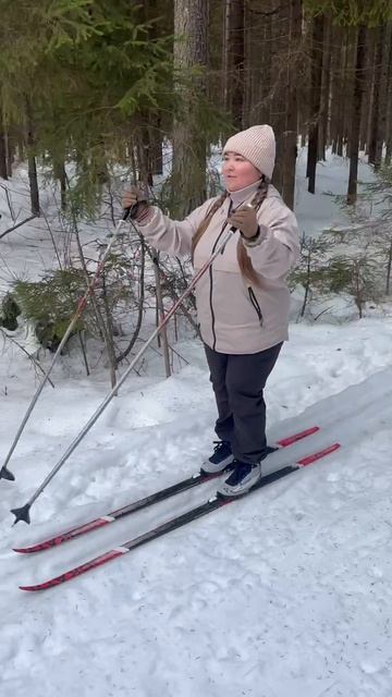 8 марта традиционно в лесу и на лыжах #активныйотдых #лыжи