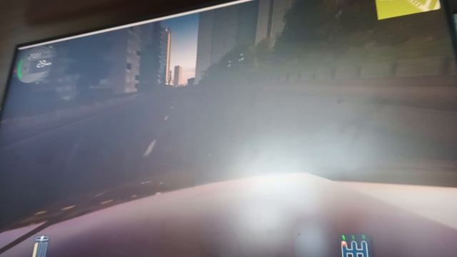 СимаМакси_City Car Driving_игровой руль_Рено Логан