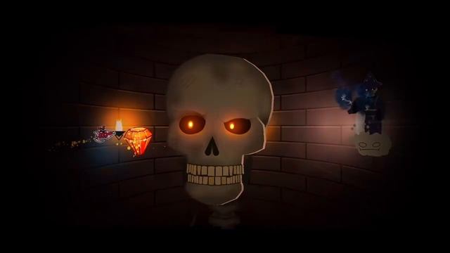 прохожу уровень про скилета