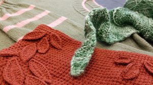 Джемпер готов! Шарфик / сумочка