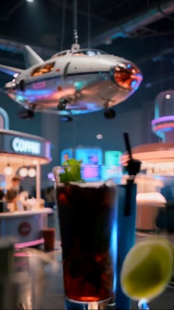 Кофе и техника будущего: удивительный космический мир #космос #технологии #кофе