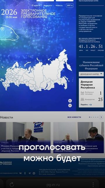 Что такое предварительное голосование словами МГЕР