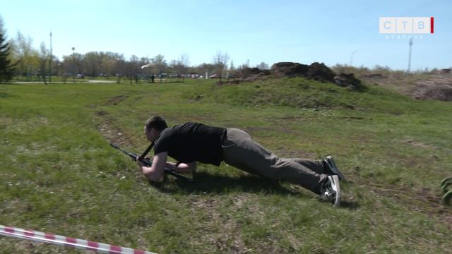 В Бузулуке школьники и студенты играли в «Зарницу 2.0»