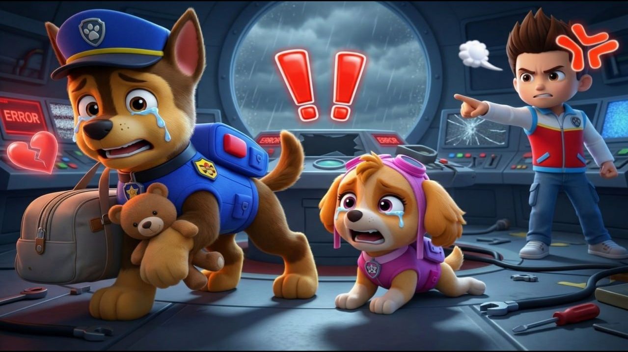 Что случилось... Хочет ли Чейз уйти из Щенячьего патруля?..  ЩЕНЯЧИЙ патруль