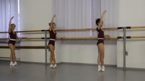 Балетная школа  Щелкунчик  Фрагмент открытого урока 2_720p