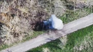 💥Боевая работа дроноводов ГВ "Север": уничтожение квадроцикла противника