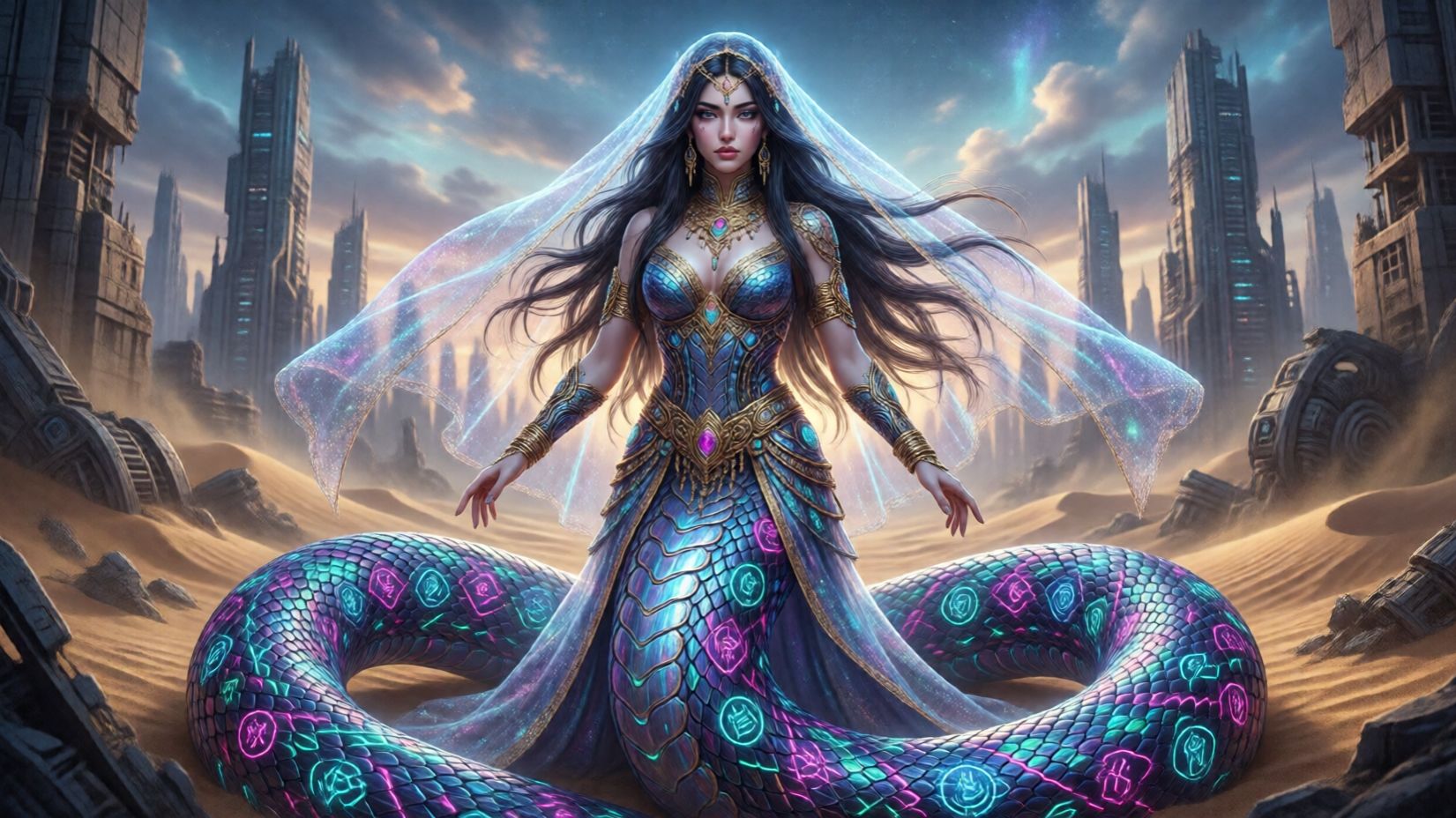 Песчаная Нага (The Sand Naga) V1-1-36_Marsian Folk Song Style